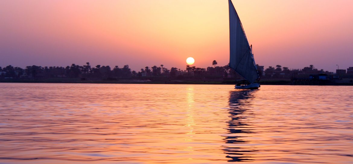 Sunset Nile Egypt